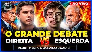 O GRANDE DEBATE KLEBER RIBEIRO VS LEONARDO GRANDINI! NO TUBACAST