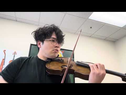 TMEA 2025 All-state Violin Excerpt #1 Ballade in A minor, op. 33 - Coleridge-Taylor