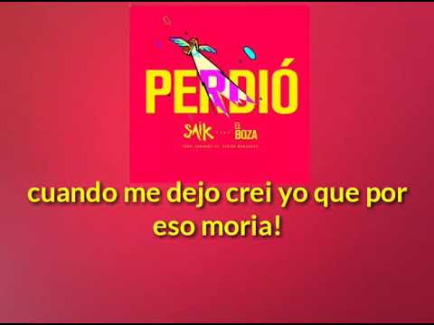 El boza ft Mr saik "perdio"[Letras]