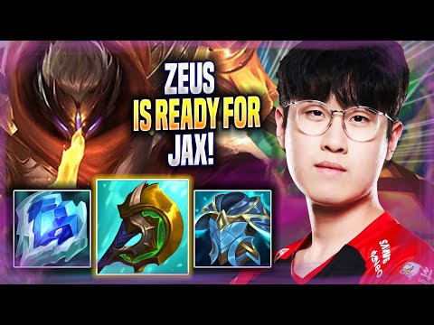 ZEUS IS READY FOR JAX! - T1 Zeus Plays Jax TOP vs Kennen! | Season 2022