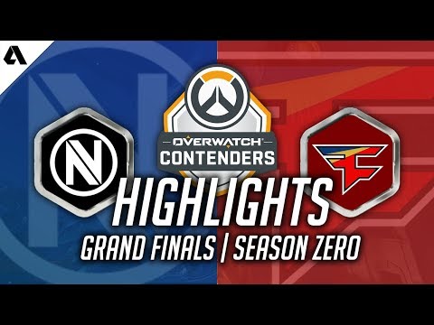 Team Envy VS FaZe | Overwatch Contenders NA Season 1 Grand Finals Highlights