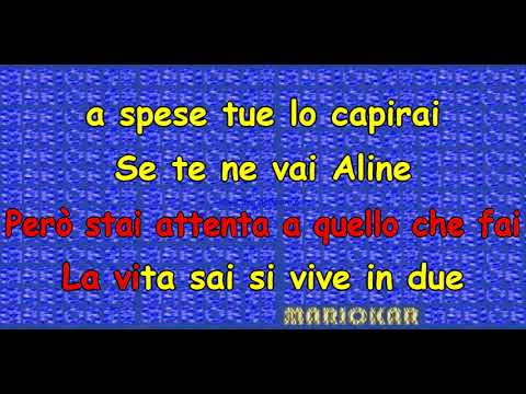 Christophe   Aline karaoke