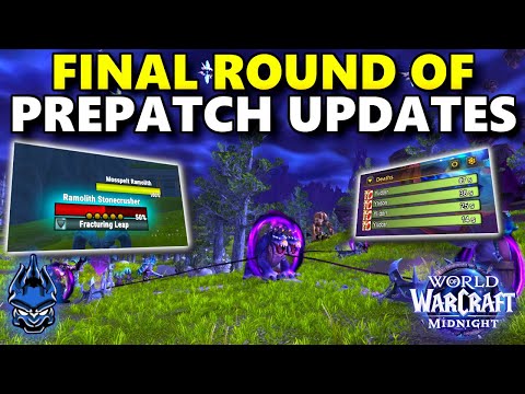 Blizzard Drops Final Midnight Pre-Patch Notes - Class Changes, Addon Removal, Events & MORE WoW NEWS