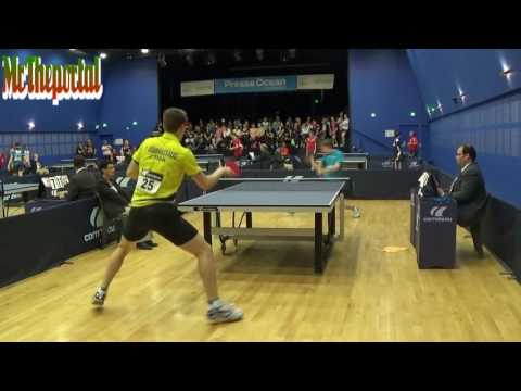 Table Tennis French Junior Championships 2016 - Florian Bourrassaud Vs Jules Rolland -