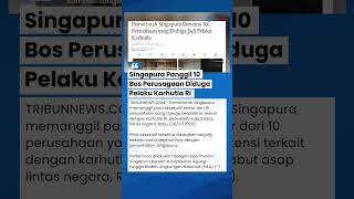Menghadap 3 Menteri, 10 Perusahaan Diduga Terkait Asap Karhutla Indonesia Dipang