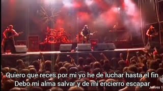 Tierra Santa - Las puertas del infierno (con letra) en vivo
