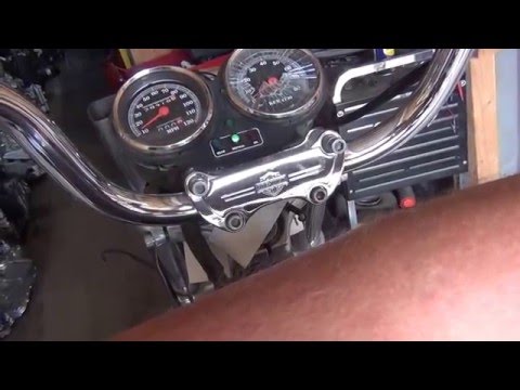 91 HARLEY FXLR Engine running #319