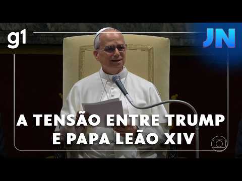 Trump chama Leão XIV de ‘fraco’ e ‘péssimo’; Papa diz que vai seguir firme contra a guerra