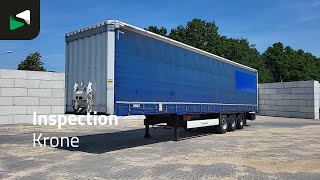 Krone SD 3 axles Anti Vandalism Sliding Roof semirremolque con lona corredera | Imagen 4 - Autoline