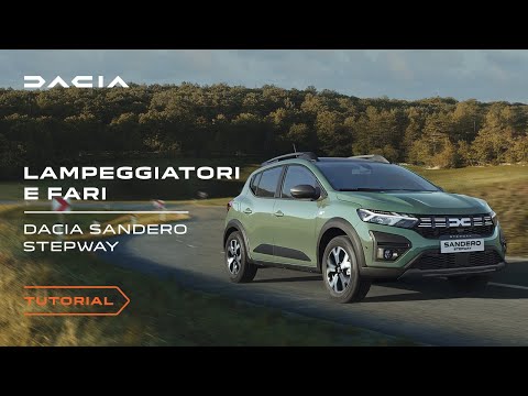 Sandero e Sandero Stepway - Indicatori di direzione e luci