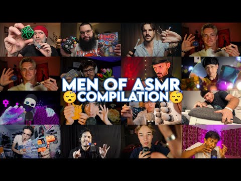 Men Of ASMR | ASMR Compilation With The Best Male  Asmrtists