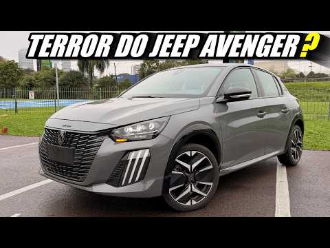 Peugeot 208 GT Hybrid 2026: Ele é Realmente o TERROR do Novo Jeep Avenger 2027?