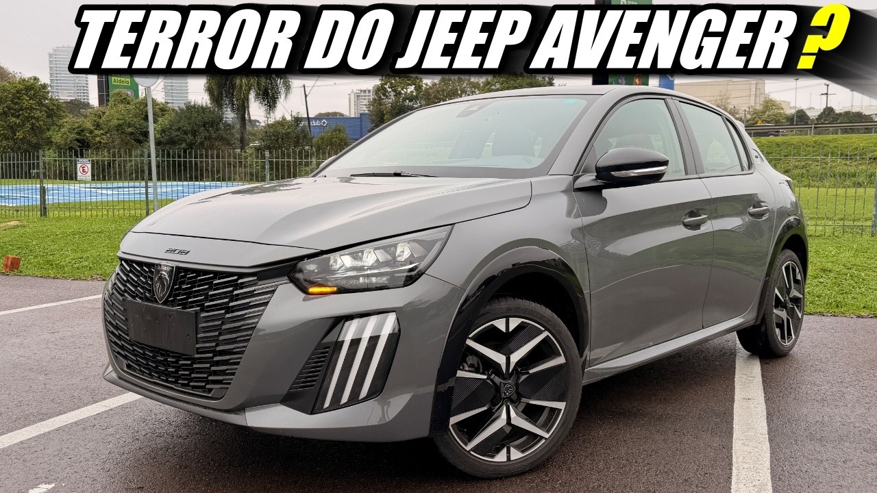 Peugeot 208 GT Hybrid 2026: Ele é Realmente o TERROR do Novo Jeep Avenger 2027?