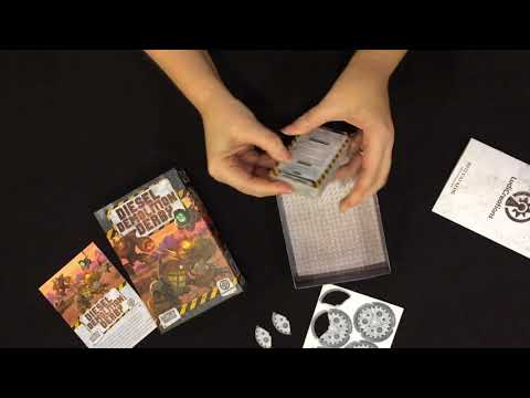 LudiCreations - Diesel Demolition Derby unboxing at Spiel 2017