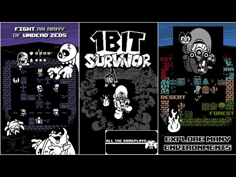 1 Bit Survivor (Roguelike) (ATG) Android, iOS Gameplay