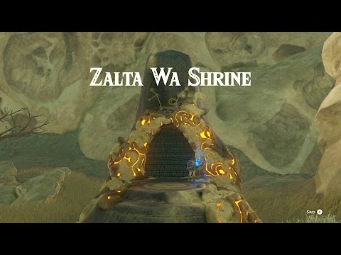 Zelda: BOTW - 44/120 (Zalta Wa Shrine) Ridgeland Tower Region