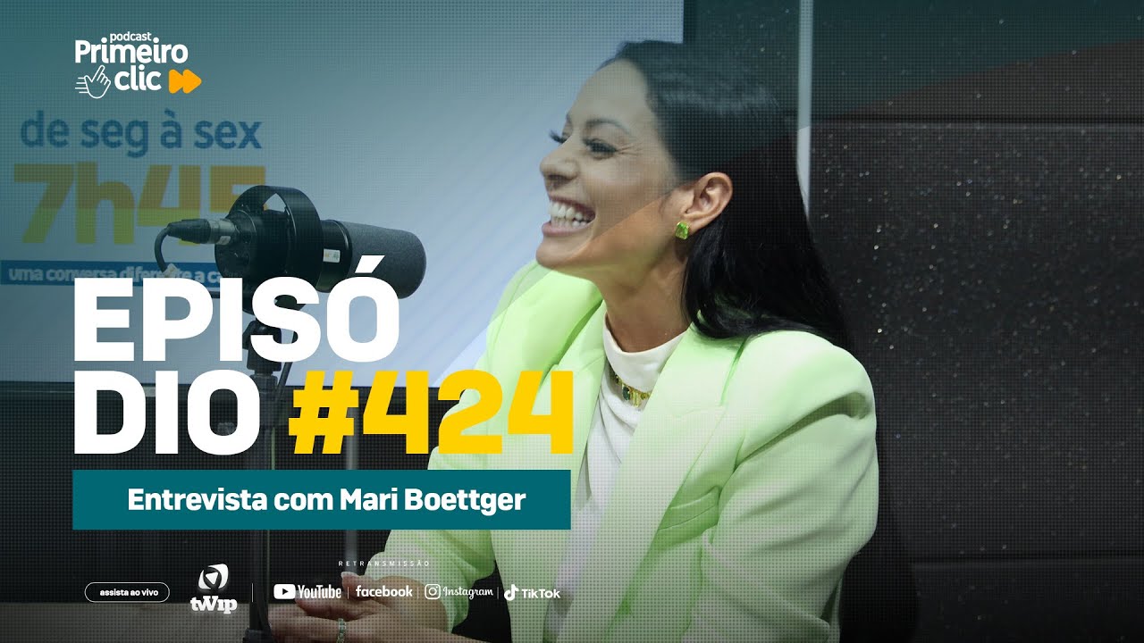 Conversa intensa com a pastora Mariana Boettger no primeiro clic