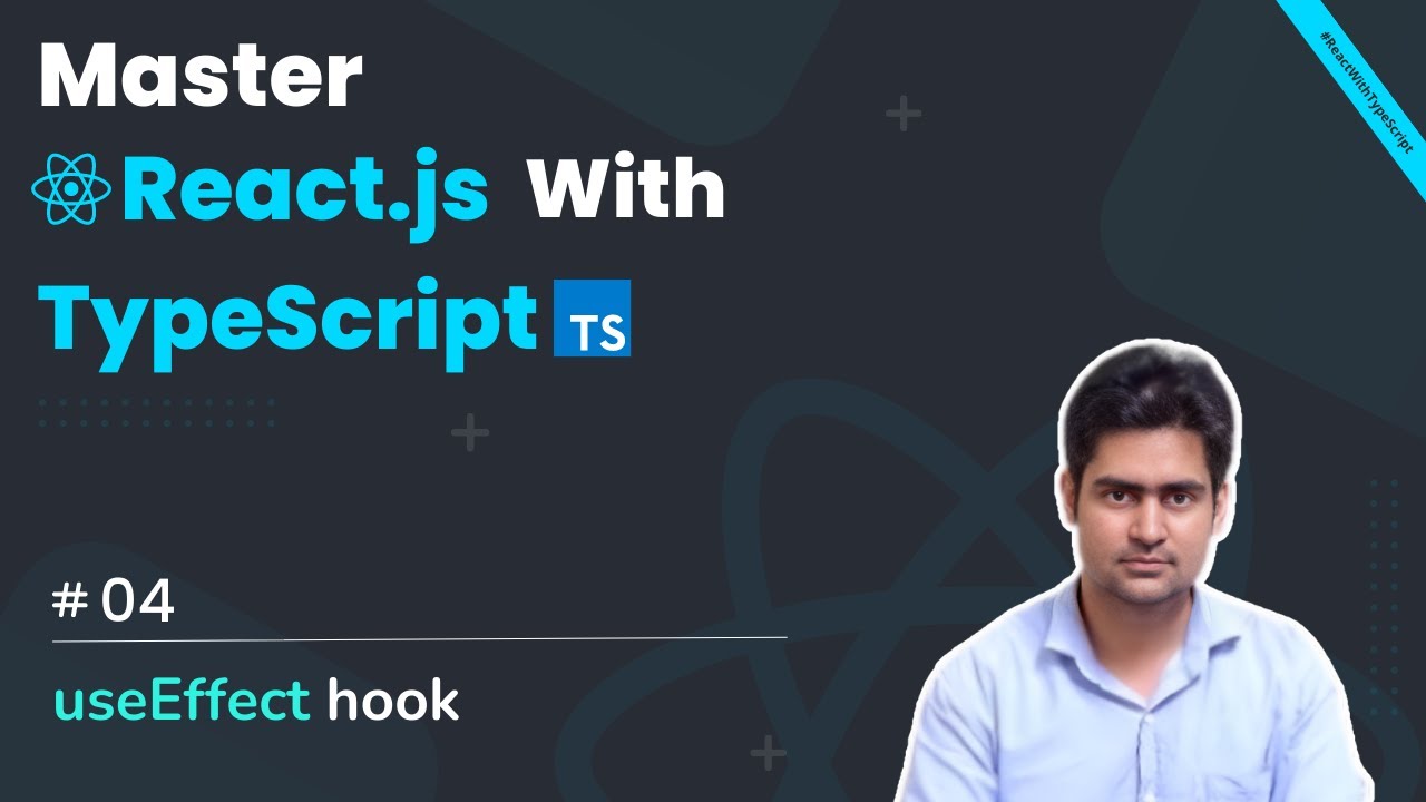 useEffect hook, React Icons | React With TypeScript in Hindi #4 #reactjs #typescript