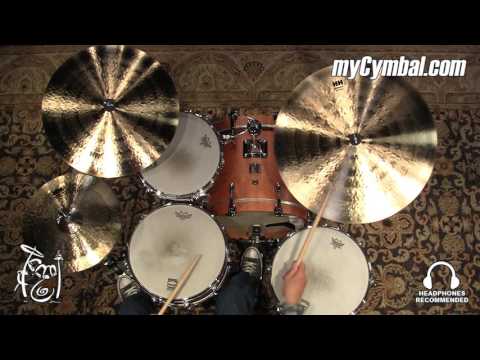 Sabian 22" HH Vanguard Ride Cymbal - 2219g - Played by Tom Lonardo (122VR-1032416K)