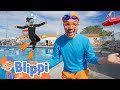 Blippi Learns How To Underwater Scuba Dive Educational Videos For Kids