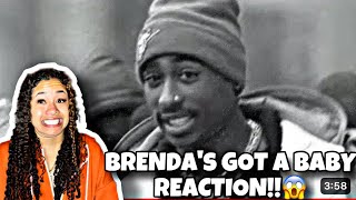 2PAC- Brenda’s Got A Baby REACTION!!😱
