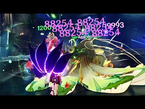 CATALYZING THE DENDRO CHICKEN !! | YAE MIKO - BAIZHU Aggravate VS Dendro Chicken 12-2