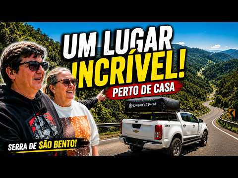 Encontramos um Lugar Incrível Escondido na Serra de São Bento! 😍