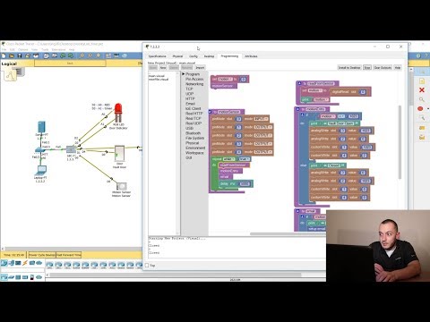 Blockly Programming - IoT - Cisco Packet Tracer | Part1