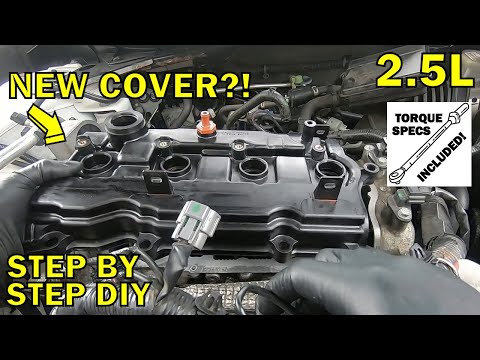 2013-2018 Nissan Altima Valve Cover Gasket Replacement [2.5L QR25DE]