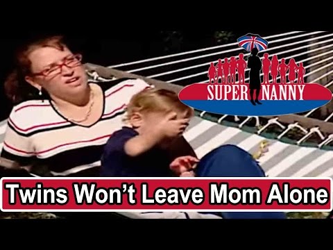 Twins Won't Leave Mom Alone | Supernanny