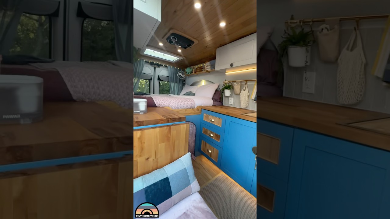 Could You Live in this Camper Van Tiny Home?