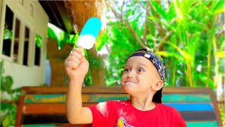 Марк делает мороженое