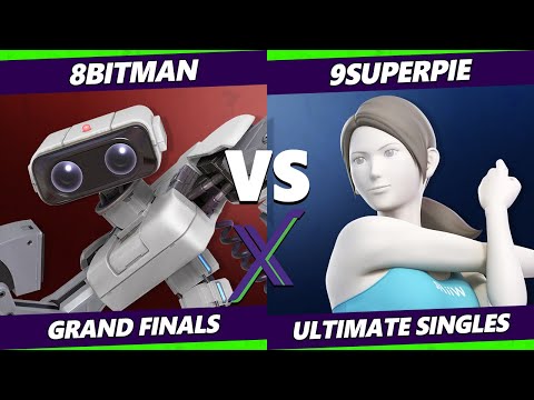 S@X 401 Online GRAND FINALS - 9superpie (Wii Fit Trainer) Vs. 8BitMan [L] (ROB) Smash Ultimate
