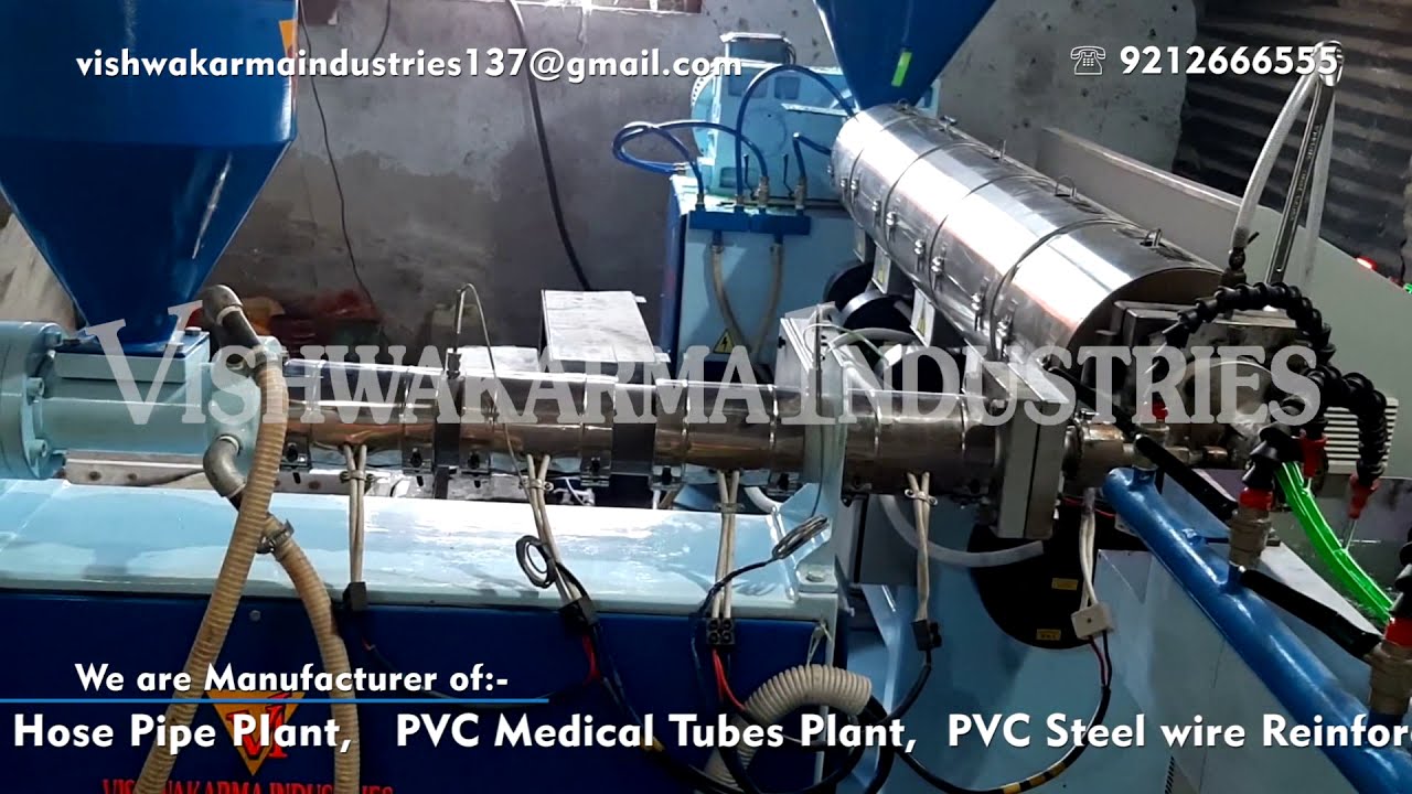 PVC Zebra Garden Pipe Plant / PVC Garden Pipe making Machine