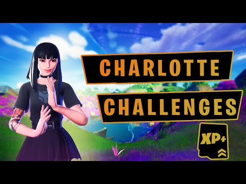 CHARLOTTE QUESTS - PUNCHCARD - ( FORTNITE CHAPTER 2 SEASON 8 )