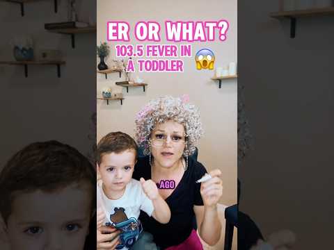 103  Fever After Tylenol? – Should I Panic?😱 #kidshealth #parentingtips  #shorts  #short