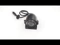 AHD 720P kamera 12V - v kovovom obale CCD Sharp s IR / 4-PIN (90x63x63mm) - Video Youtube