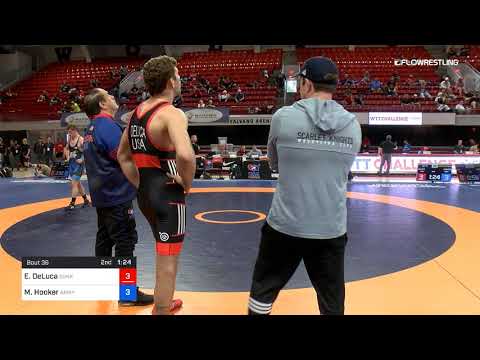 72 Kg Quarterfinal Eleazar DeLuca Sunkist Kids Wrestling Club Vs Michael Hooker Army WCAP