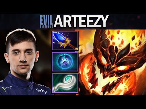 EG.ARTEEZY SHADOW FIEND GOES AGHANIMS - DOTA 2 7.25 GAMEPLAY