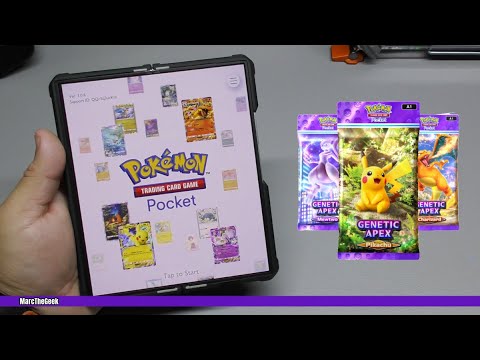 Pok�mon Trading Card Game Pocket Gameplay on Android - YouTube
