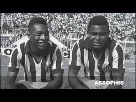 SANTOS 11 X 0 BOTAFOGO-SP - 21/11/1964 - Narração de Ennio Rodrigues com fotos!