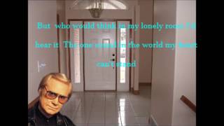 The Door George Jones with Lyrics