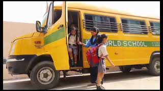 K V World School Video