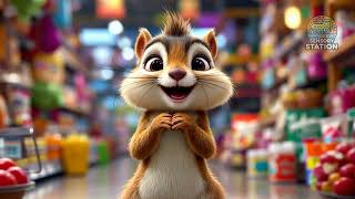 Squeaky goes to the shop