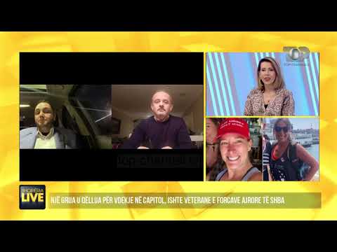 Protestat në Amerikë, ja personazhet e veçantë që i zunë "vendin" Trump-it-Shqipëria Live 7Janar2021