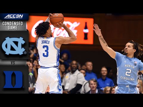 ノースカロライナvsデューク コンデンスゲーム｜2019-20 ACC男子バスケットボール (North Carolina vs. Duke Condensed Game | 2019-20 ACC Men's Basketball)