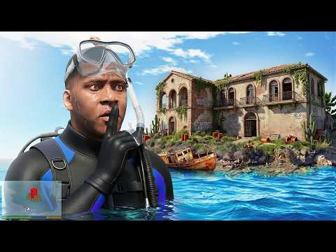 A ILHA ABANDONADA DO GTA 5!
