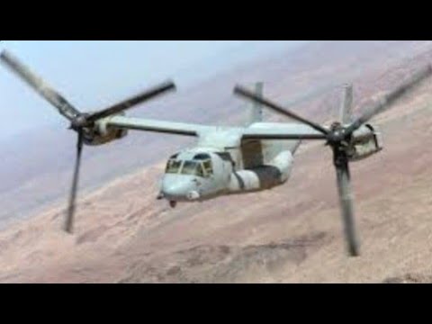 US marine corps V-22 Osprey demo