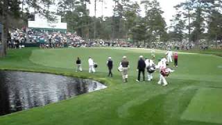 preview picture of video 'Masters 16 par 3 4/6/09 furyk and soren hansen'