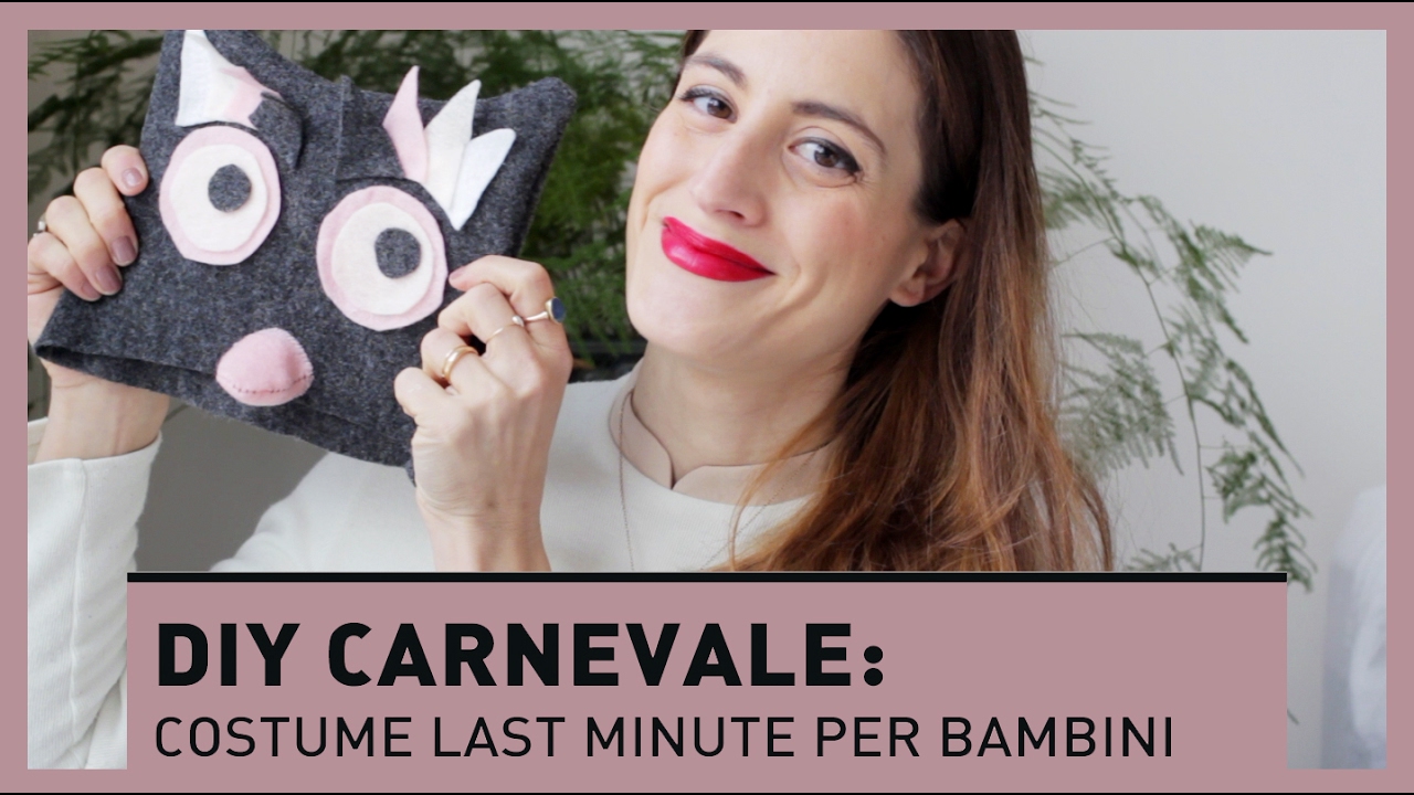 Watch Now DIY CARNEVALE: Costume LAST MINUTE per bambini DIY CARNEVALE: Costume LAST MINUTE per bambini